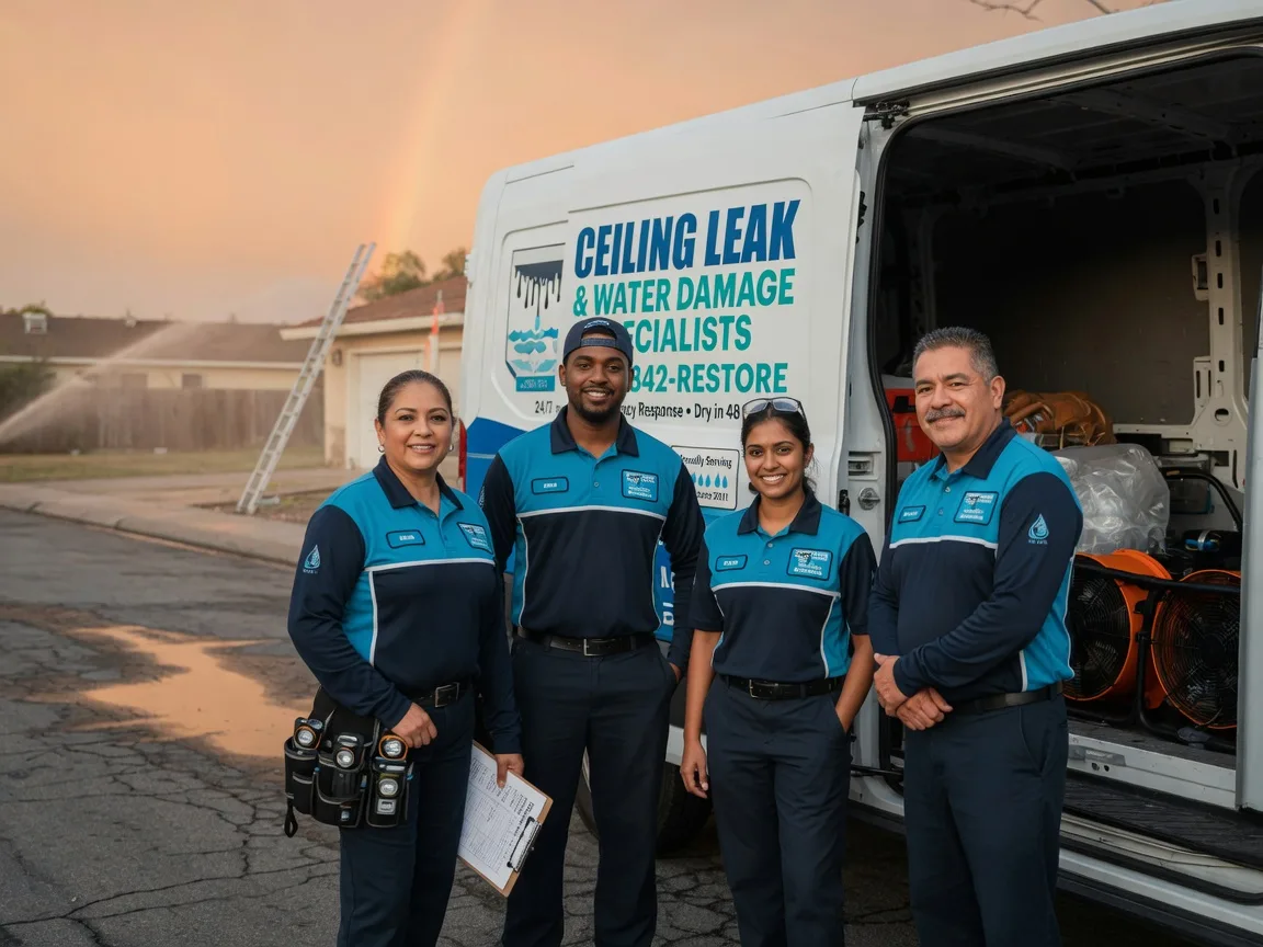 Ceiling Leak Cleanup company in Concan, TX